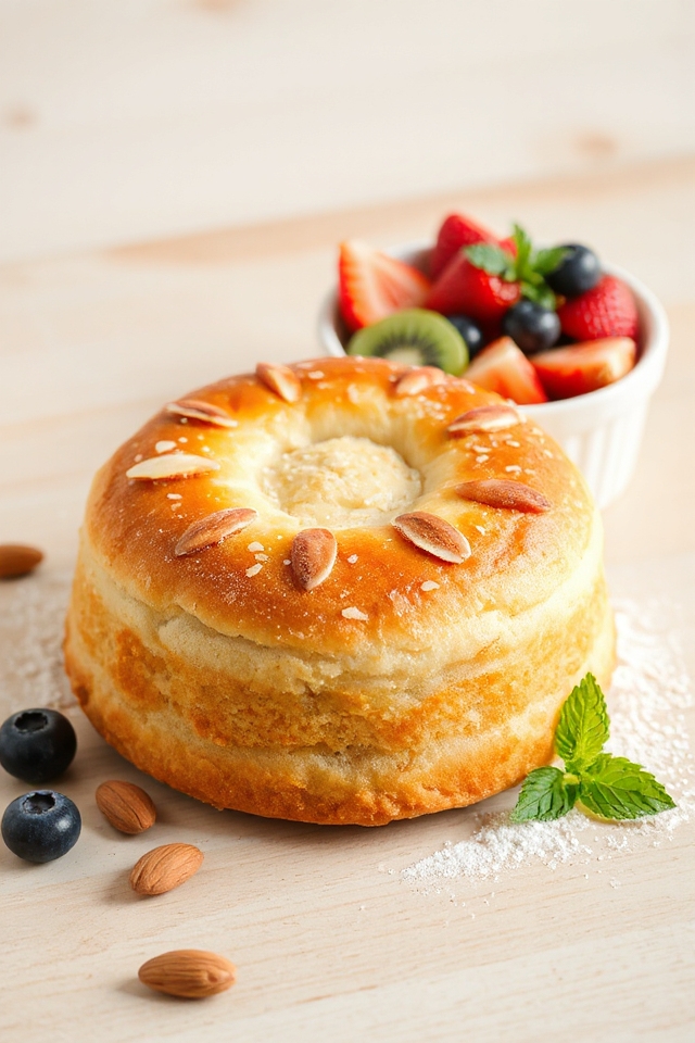 almond cake baking process