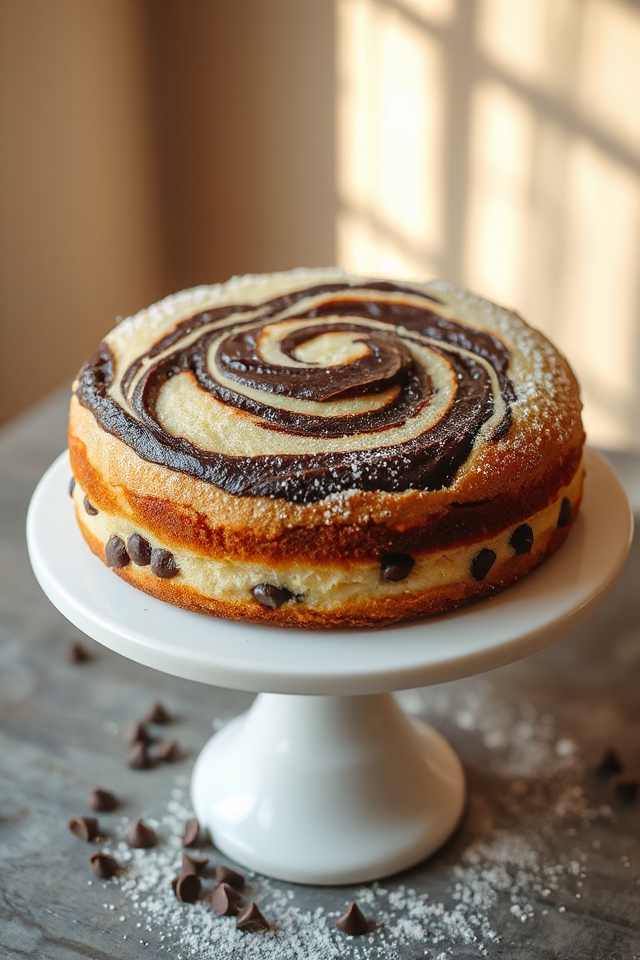 bake a delightful marble cake