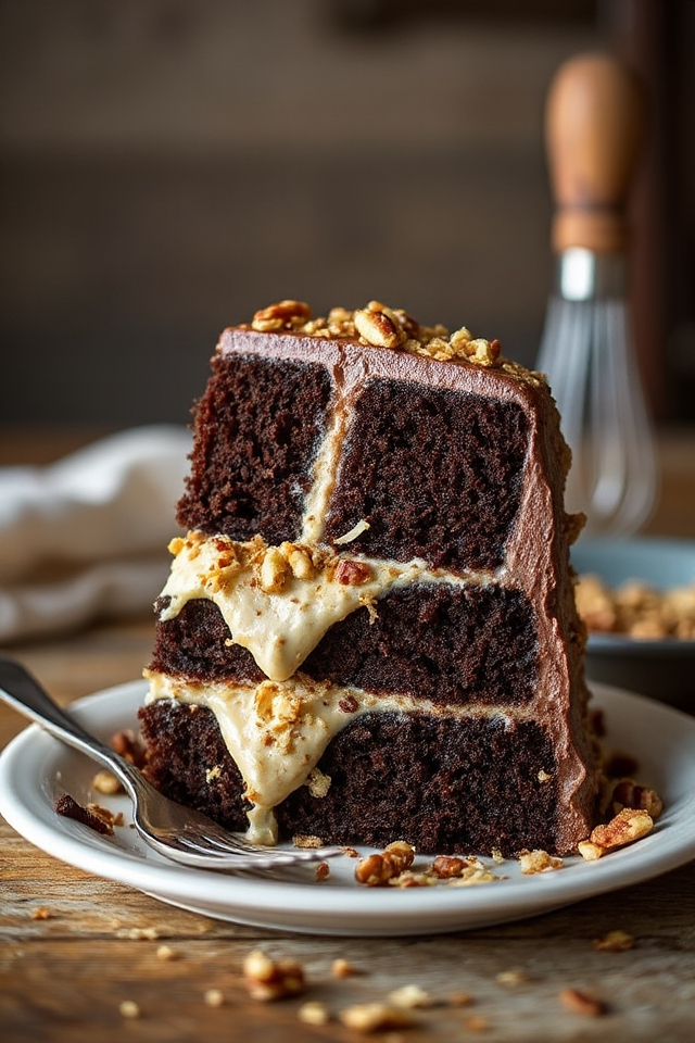 bake a german chocolate cake