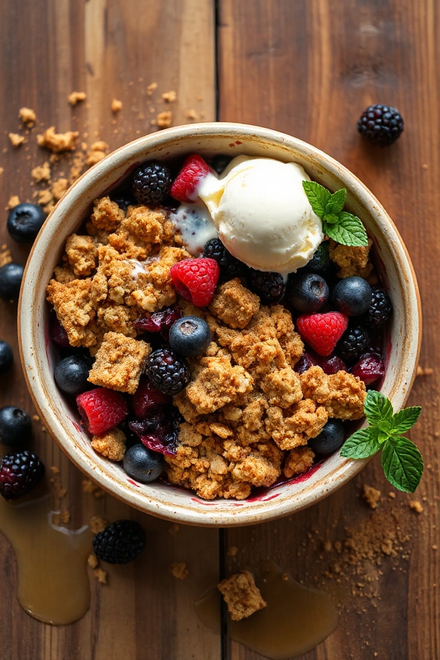 berry crisp dessert recipe