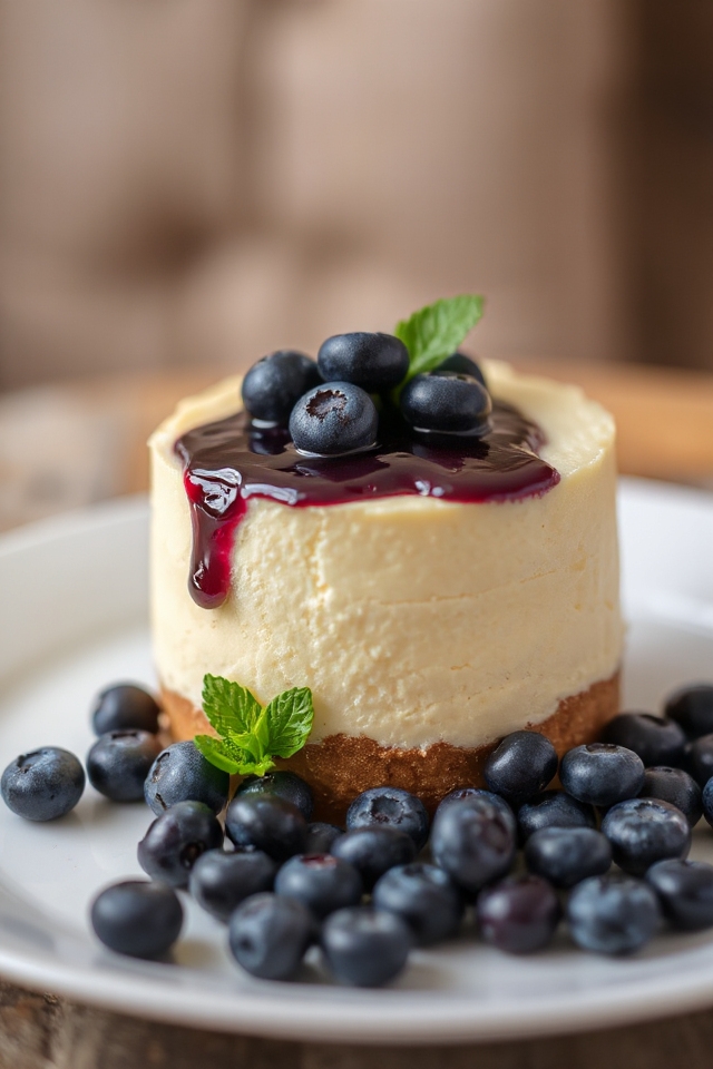 blueberry cheesecake recipe instructions
