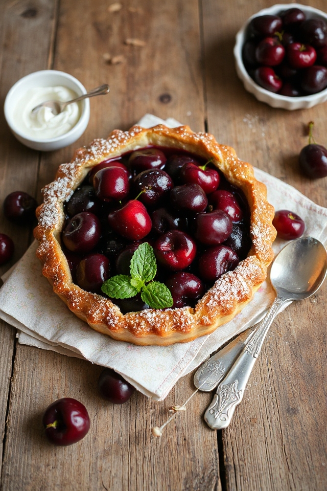 cherry tart baking instructions