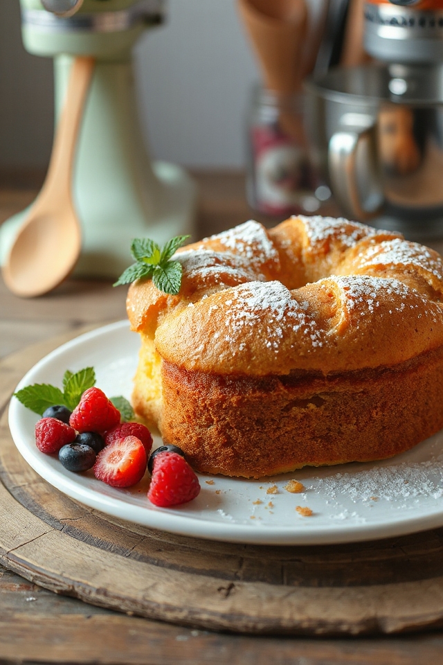 cold oven pound cake