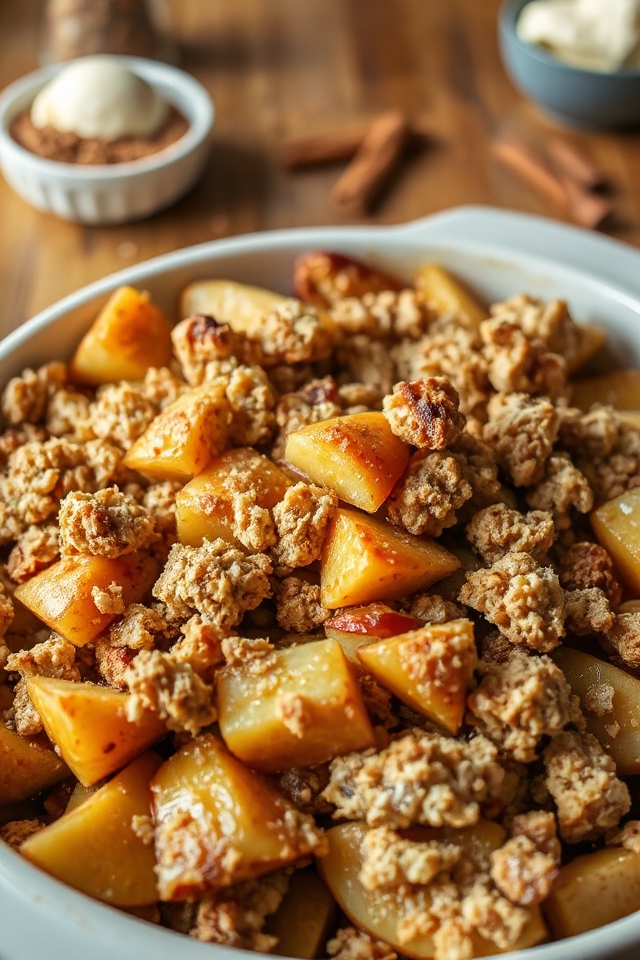 cozy baked apple delight