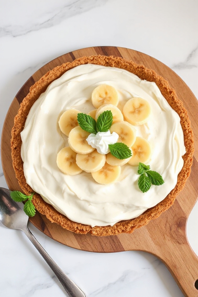 delicious banana cream pie