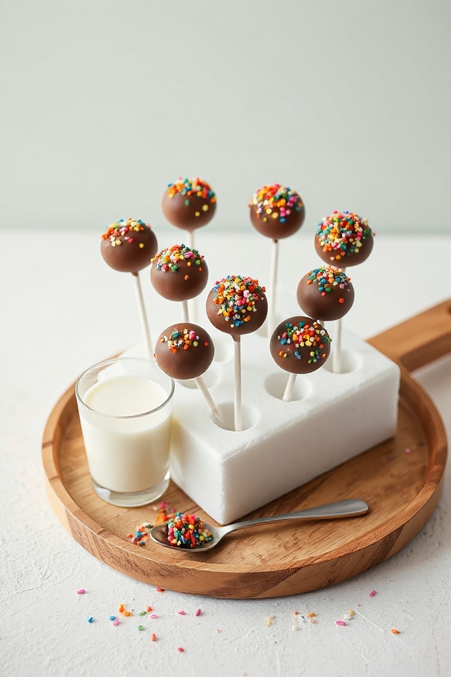delicious bite sized cake treats