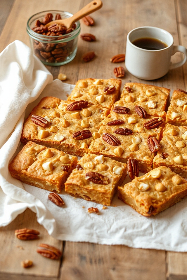 delicious blondies baking instructions