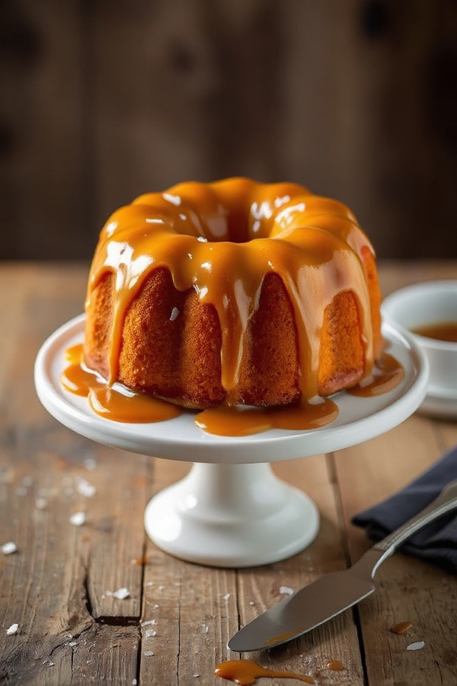 delicious caramel cake recipe