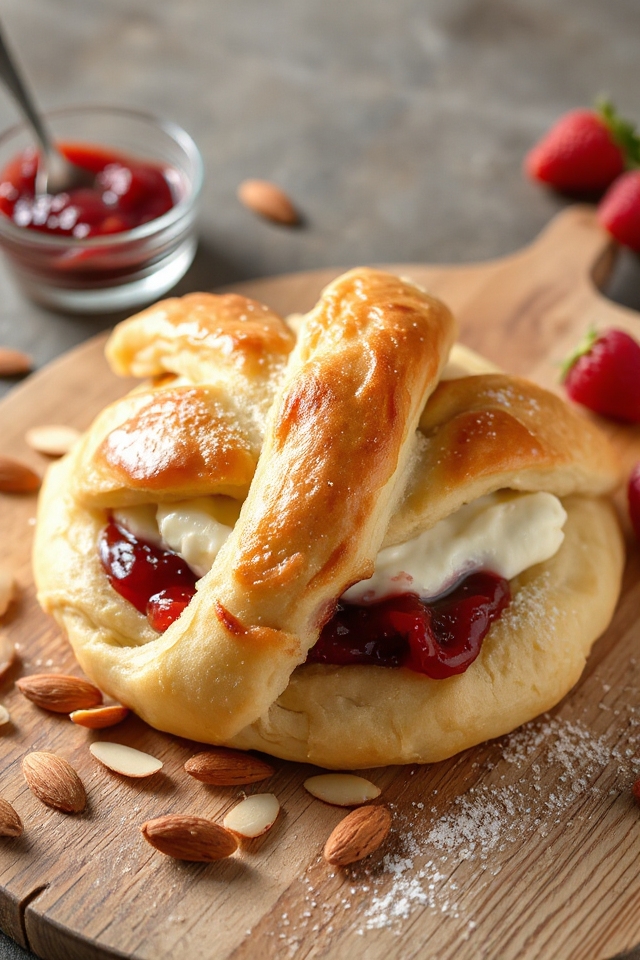 delicious cheese filled pastry