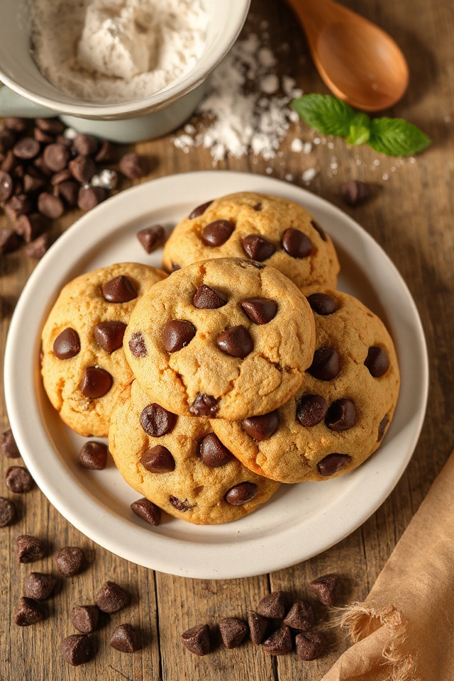 delicious chocolate chip cookies