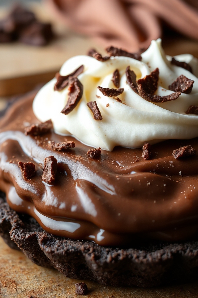delicious chocolate cream pie