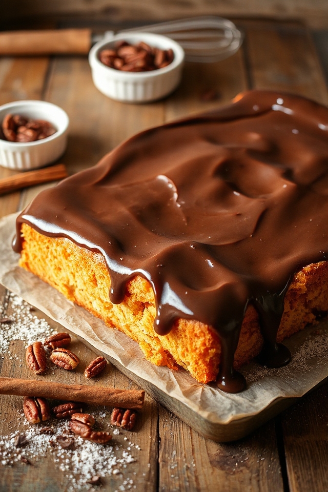 delicious chocolate sheet cake