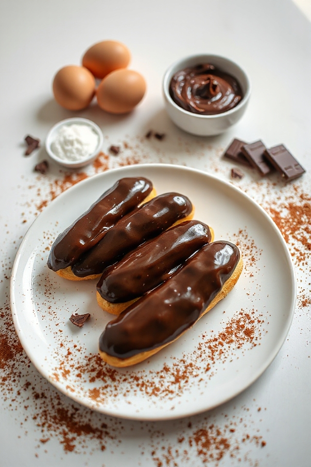 delicious cream filled pastries