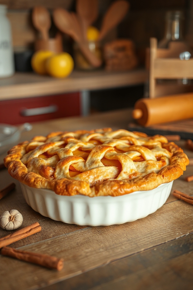 delicious homemade apple pie