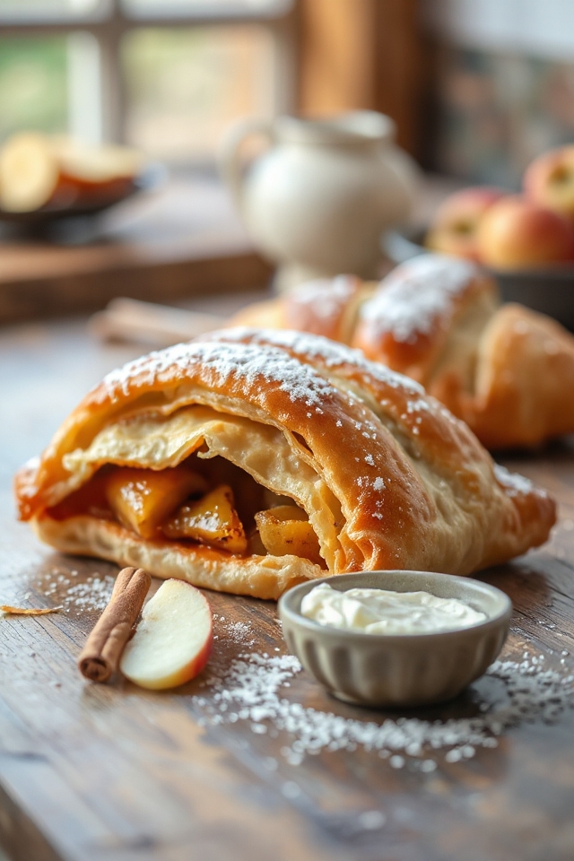 delicious homemade apple turnovers