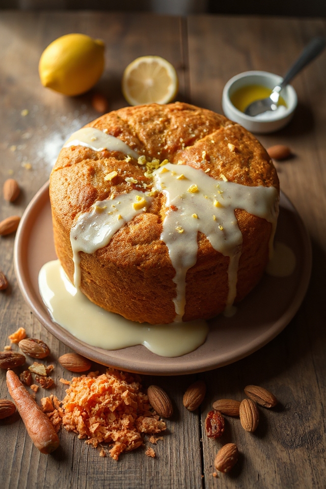delicious homemade carrot cake