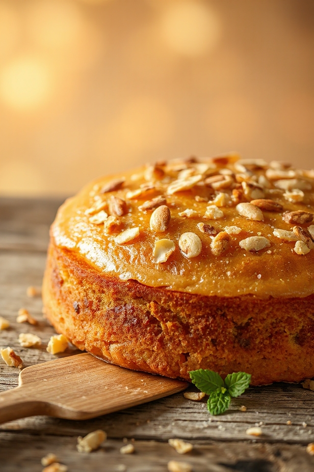 delicious homemade honey cake
