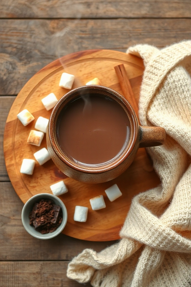 delicious homemade hot chocolate