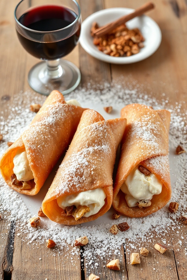 delicious homemade italian dessert