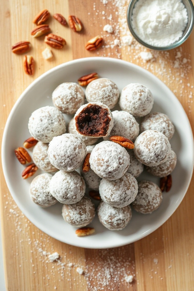 delicious homemade rum balls