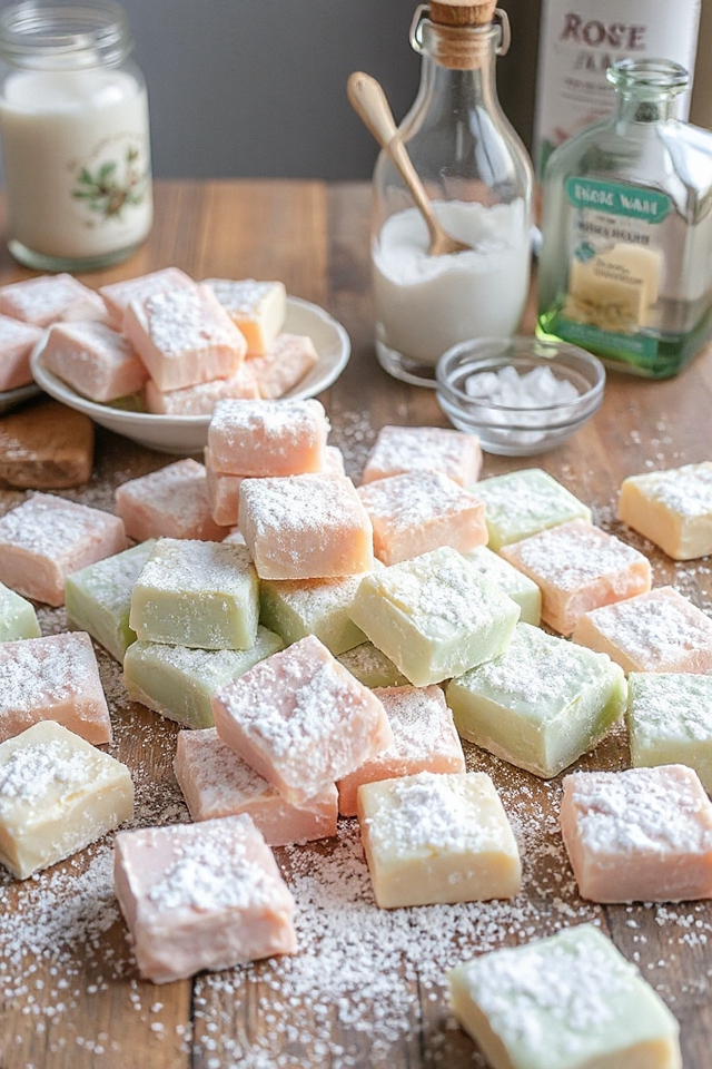 delicious homemade turkish delight