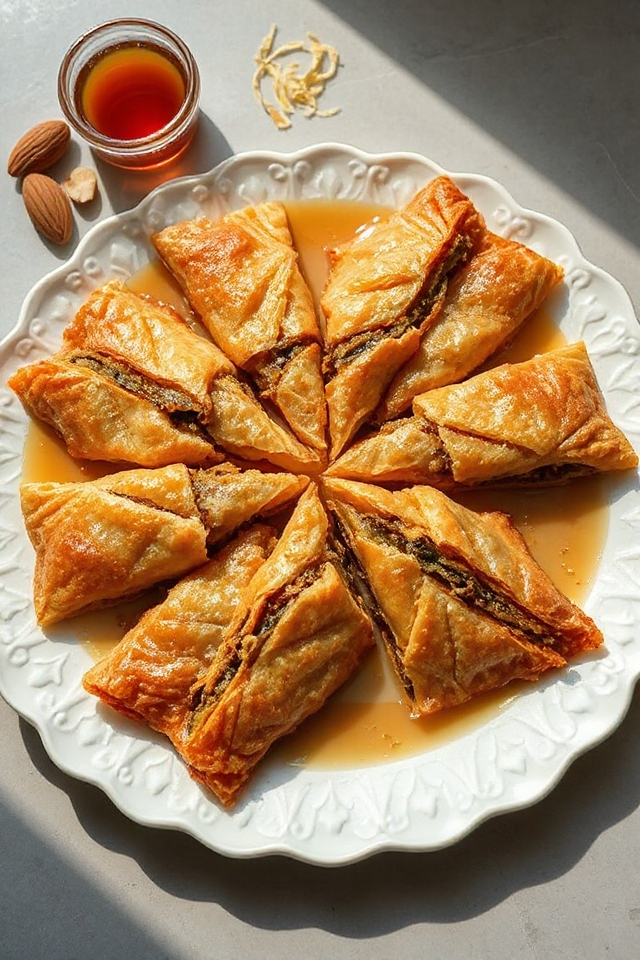 delicious layered pastry dessert