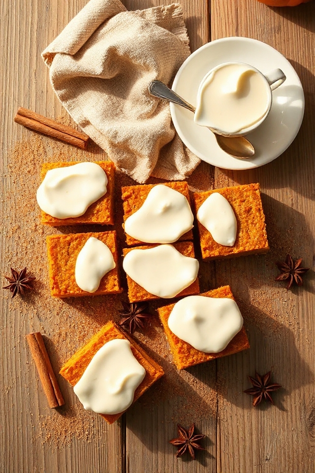 delicious pumpkin dessert bars