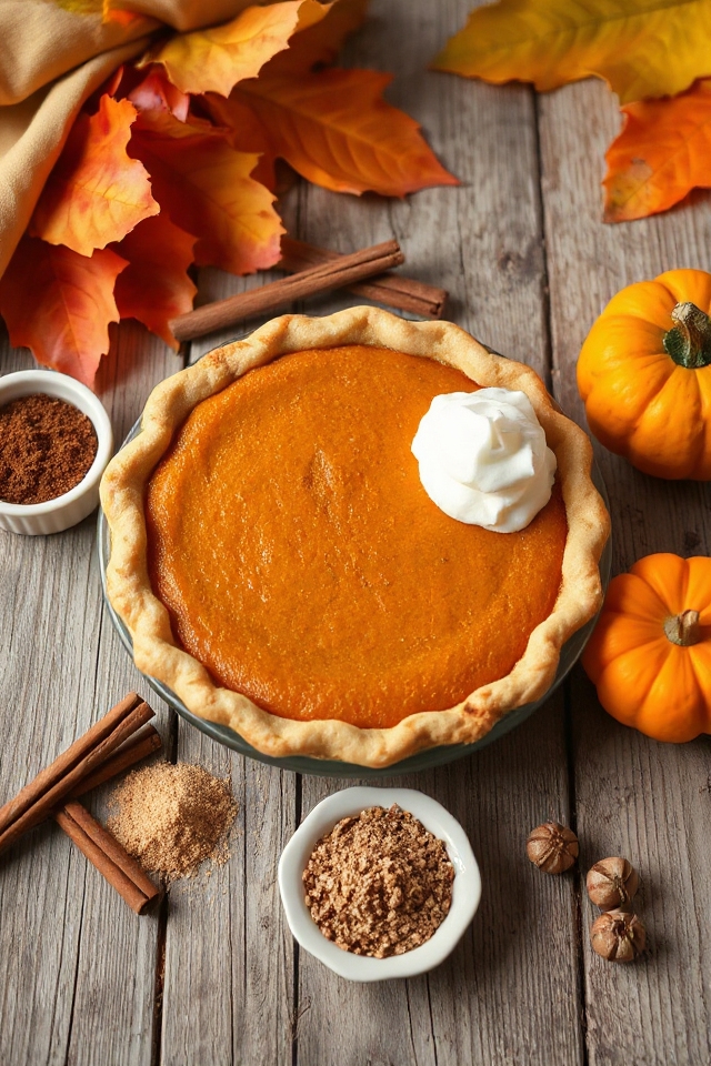 delicious pumpkin pie recipe