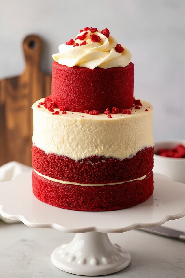 delicious red velvet cheesecake recipe