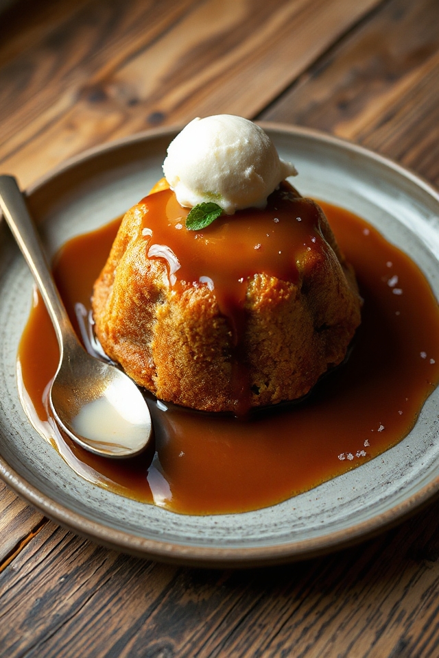 delicious sticky toffee pudding
