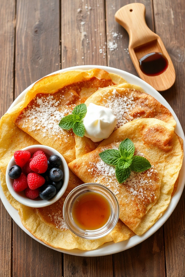 delicious thin french pancakes