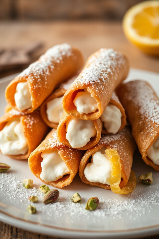 delightful homemade cannoli recipe