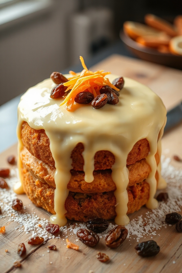 delightful homemade carrot cake