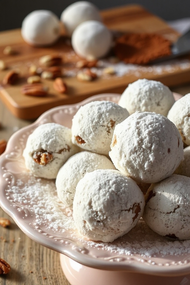 delightful homemade rum balls
