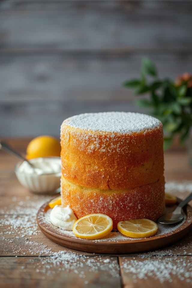 fluffy sponge cake recipe