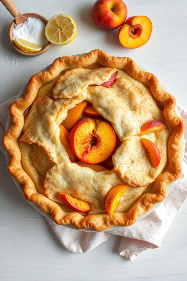fresh peach pie recipe