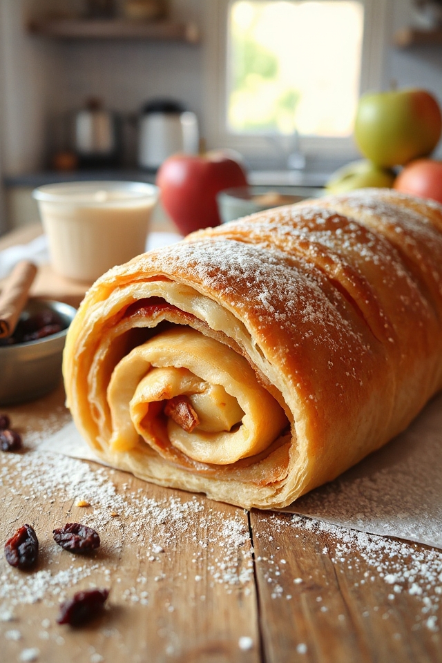 homemade apple strudel recipe