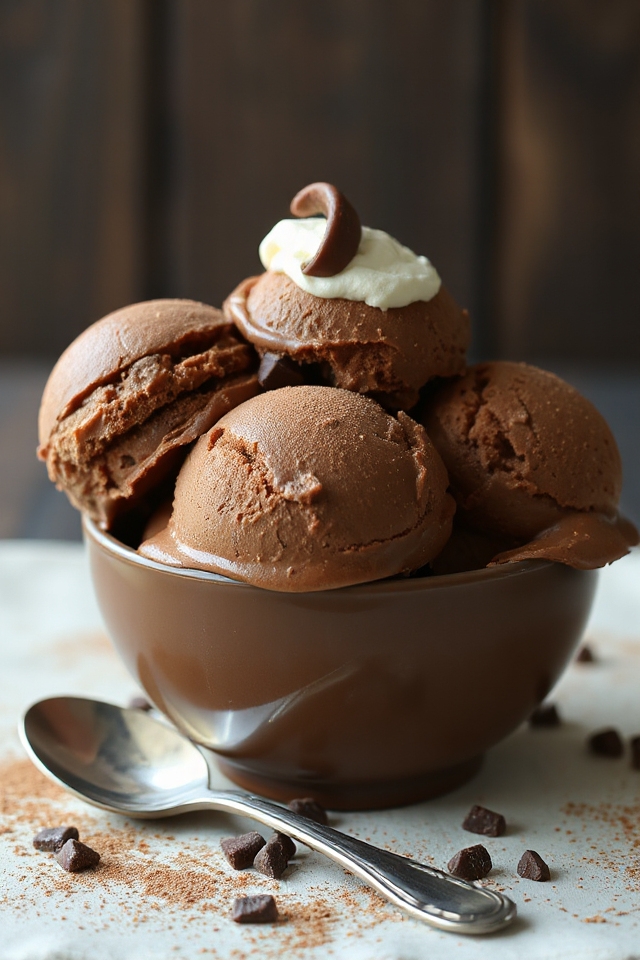 homemade creamy chocolate delight