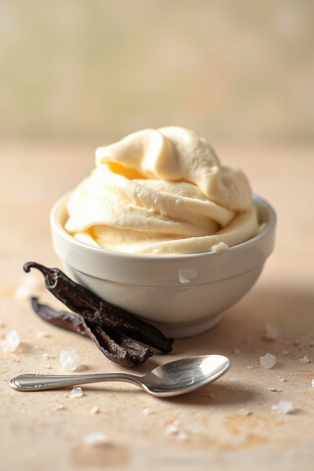 homemade creamy vanilla delight