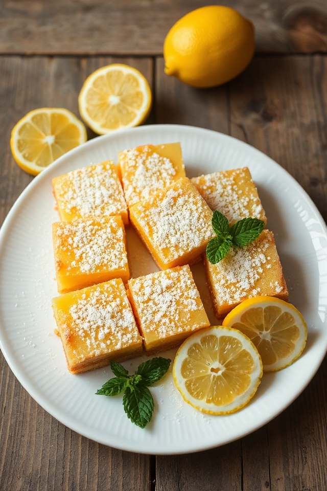 lemon bars baking instructions