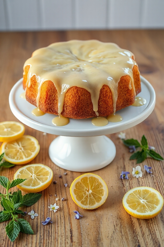 lemon cake baking instructions