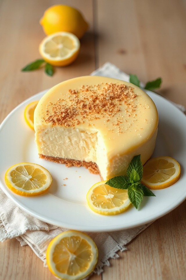 lemon cheesecake dessert recipe