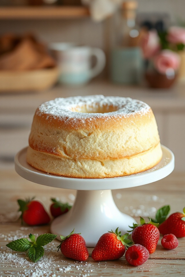 light and airy dessert