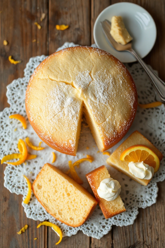 light and airy dessert