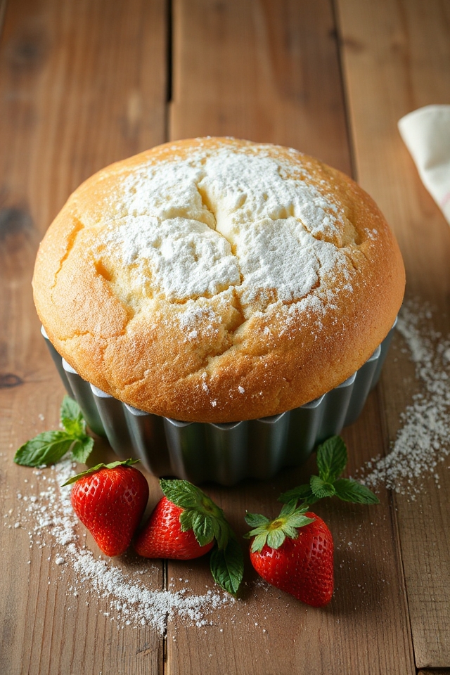 light and fluffy dessert