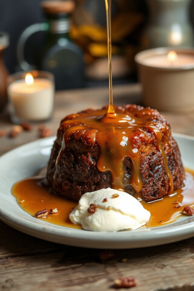 make sticky toffee pudding