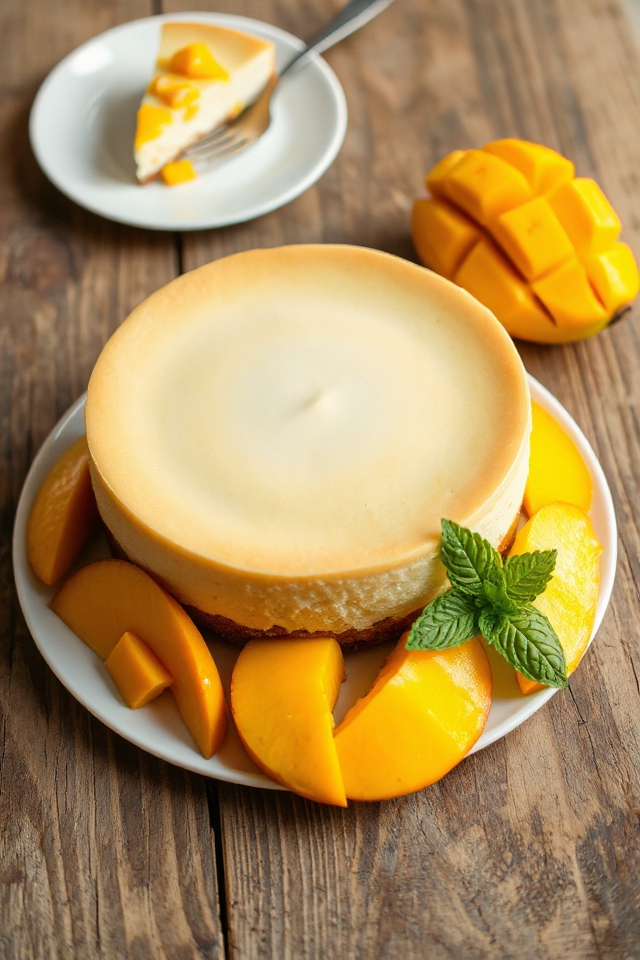 mango cheesecake dessert recipe
