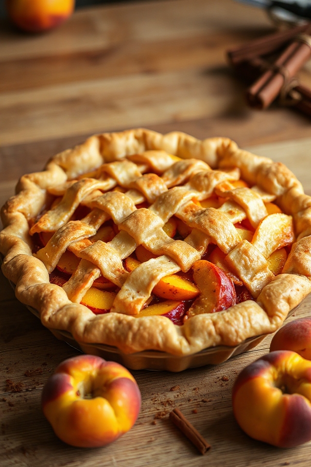 peach pie baking instructions