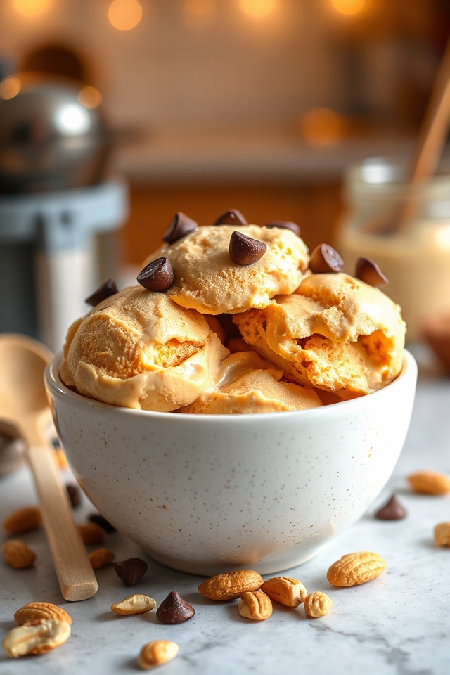 peanut butter ice cream recipe