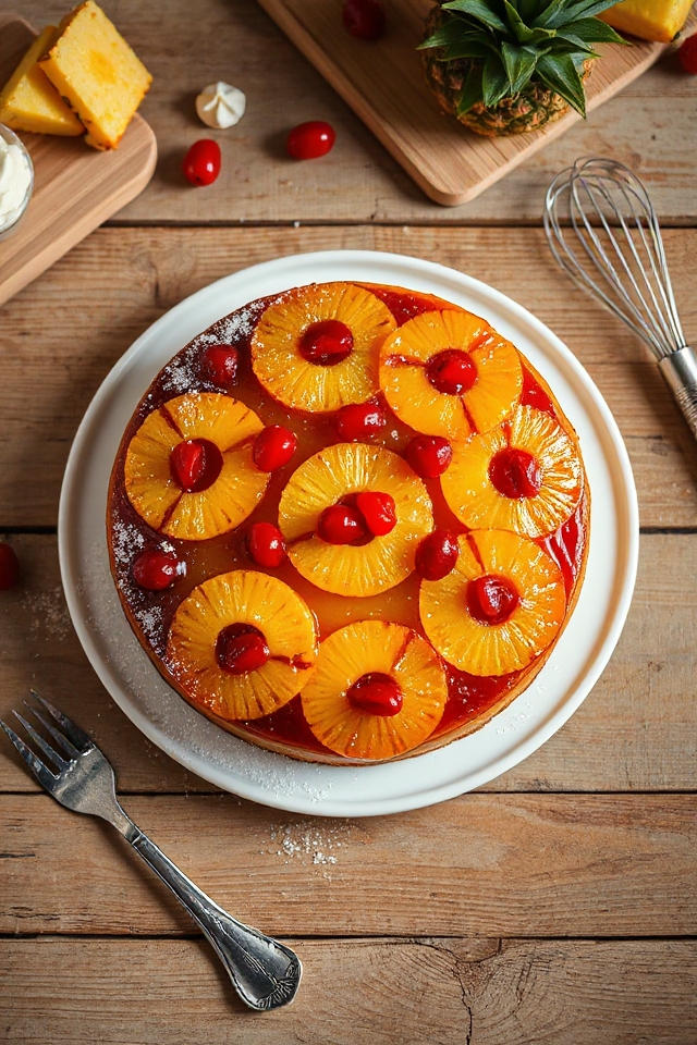 pineapple upside down cake